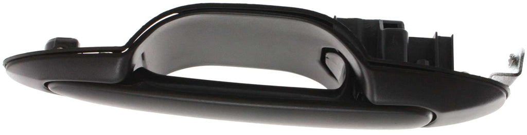 MPV 00-01 REAR EXTERIOR DOOR HANDLE LH, Textured Black, Plastic, DX Model