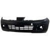 VERSA 07-12 FRONT BUMPER COVER, Primed, w/ Fog Light Holes, SL/1.8 SL Models, Hatchback