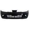 VERSA 07-12 FRONT BUMPER COVER, Primed, w/ Fog Light Holes, SL/1.8 SL Models, Hatchback