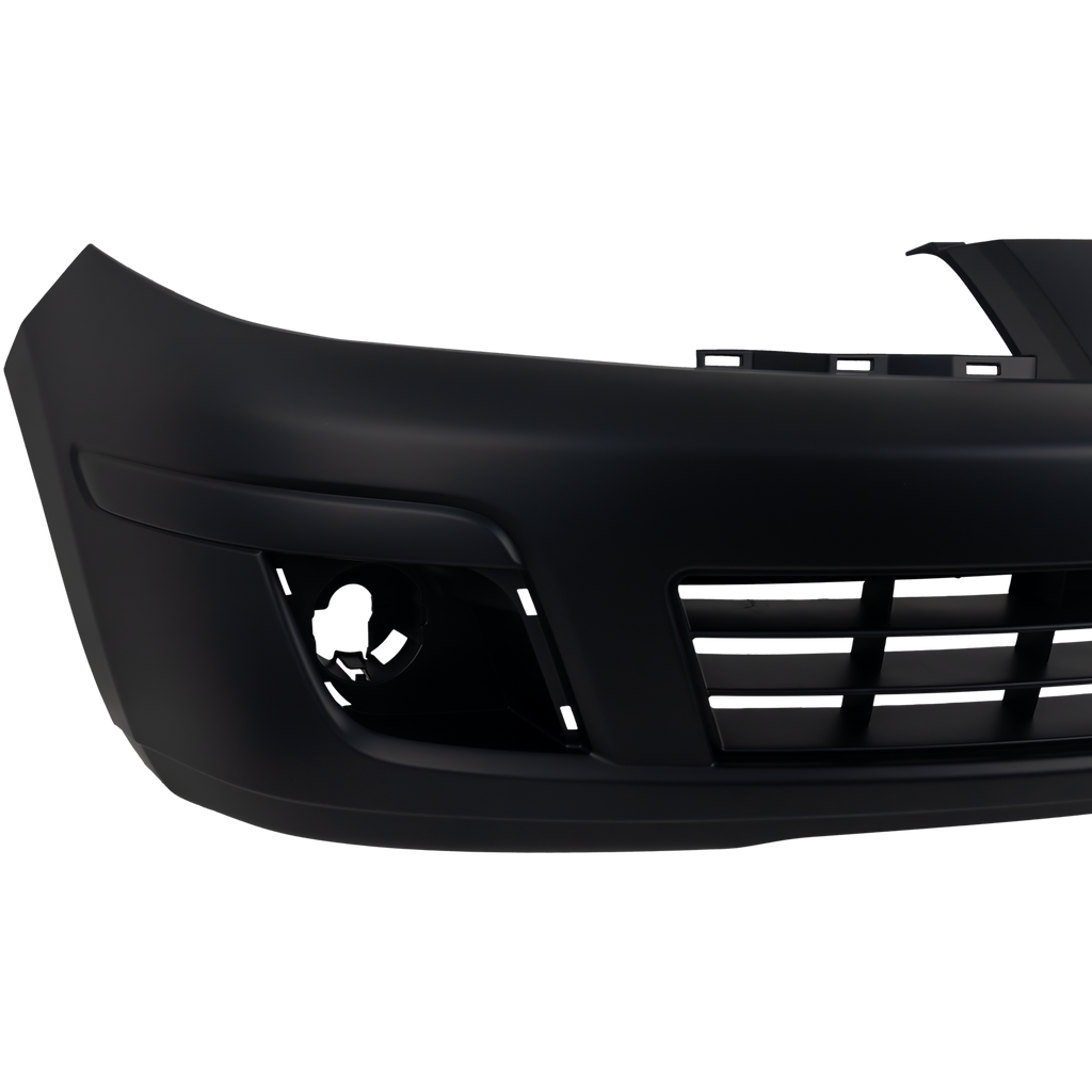 VERSA 07-12 FRONT BUMPER COVER, Primed, w/ Fog Light Holes, SL/1.8 SL Models, Hatchback