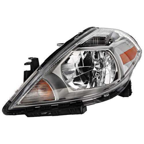 VERSA 07-12 HEAD LAMP LH, Assembly, Halogen, Hatchback/(Sedan 07-11) - CAPA
