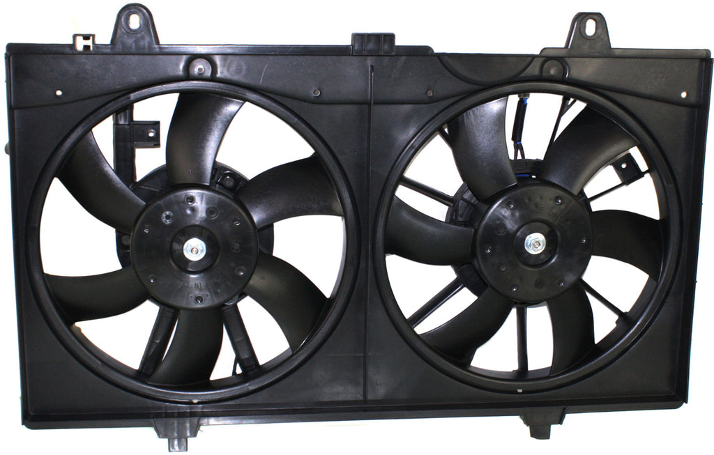 SENTRA 07-12 RADIATOR FAN ASSEMBLY, Dual Fan, 2.0L