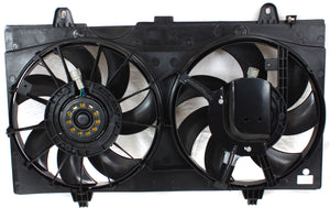 SENTRA 07-12 RADIATOR FAN SHROUD ASSEMBLY, Dual Fan, 2.5L