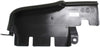 ALTIMA 07-12/MAXIMA 09-14 ENGINE SPLASH SHIELD, Side Cover, Upper, Black, 3.5L Eng, Coupe/Sedan