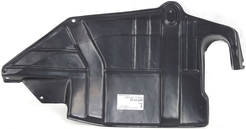 QUEST/VILLAGER 93-02 ENGINE SPLASH SHIELD LH, Splash Apron Cover