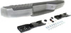 FRONTIER 01-04 STEP BUMPER, FACE BAR AND PAD, w/ Pad Provision, w/ Mounting Bracket, Painted Silver