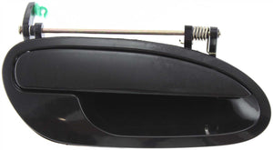 GTO 04-06 FRONT EXTERIOR DOOR HANDLE RH, Smooth Black w/o Keyhole, Plastic