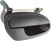 GTO 04-06 FRONT EXTERIOR DOOR HANDLE RH, Smooth Black w/o Keyhole, Plastic