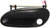 GTO 04-06 FRONT EXTERIOR DOOR HANDLE LH, Smooth Black, w/ Keyhole, Plastic