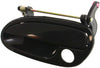 GTO 04-06 FRONT EXTERIOR DOOR HANDLE LH, Smooth Black, w/ Keyhole, Plastic
