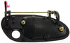 GTO 04-06 FRONT EXTERIOR DOOR HANDLE LH, Smooth Black, w/ Keyhole, Plastic