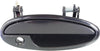 BONNEVILLE/LESABRE 00-05 FRONT EXTERIOR DOOR HANDLE RH, Smooth Black, w/ Keyhole, Plastic