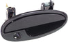 BONNEVILLE/LESABRE 00-05 FRONT EXTERIOR DOOR HANDLE RH, Smooth Black, w/ Keyhole, Plastic