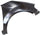 SX4 08-13 FRONT FENDER RH, Primed, Sedan, w/o Side Lamp and Flare Hole, Steel