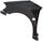 SX4 08-13 FRONT FENDER RH, Primed, Sedan, w/o Side Lamp and Flare Hole, Steel