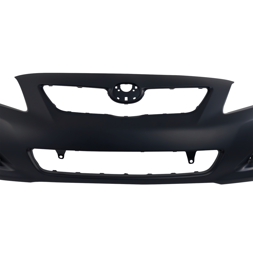 COROLLA 09-10 FRONT BUMPER COVER, Primed, w/o Spoiler Holes, Japan/(North America, Exc. S/XRS Mdls) Built - CAPA