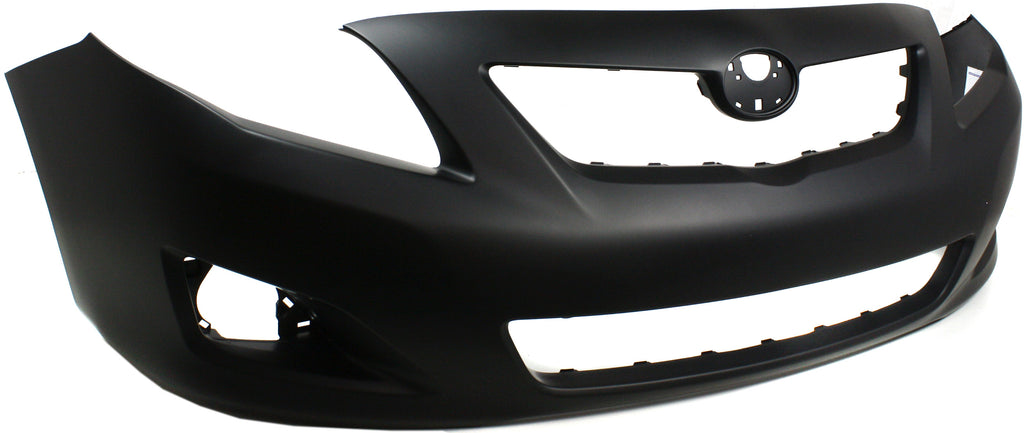 COROLLA 09-10 FRONT BUMPER COVER, Primed, w/ Spoiler Holes, S/XRS Models, North America Built - CAPA