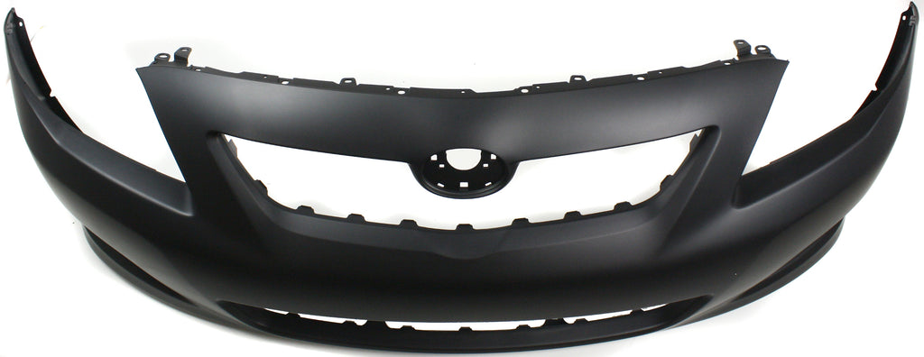 COROLLA 09-10 FRONT BUMPER COVER, Primed, w/ Spoiler Holes, S/XRS Models, North America Built - CAPA