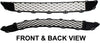 SIENNA 06-10 FRONT BUMPER GRILLE, Lower, Black, w/o Laser Cruise Control - CAPA