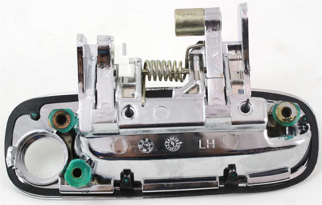 COROLLA/PRIZM 98-02 FRONT EXTERIOR DOOR HANDLE LH, All Chrome, w/ Keyhole