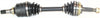 COROLLA 88-92 FRONT CV AXLE ASSEMBLY LH, New