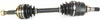 COROLLA 88-92 FRONT CV AXLE ASSEMBLY LH, New