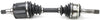TACOMA 95-00 FRONT CV AXLE ASSEMBLY RH, New, w/o Automatic Disconnecting Diffe