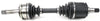 TACOMA 95-00 FRONT CV AXLE ASSEMBLY RH, New, w/o Automatic Disconnecting Diffe