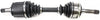 TACOMA 95-00 FRONT CV AXLE ASSEMBLY RH, New, w/o Automatic Disconnecting Diffe