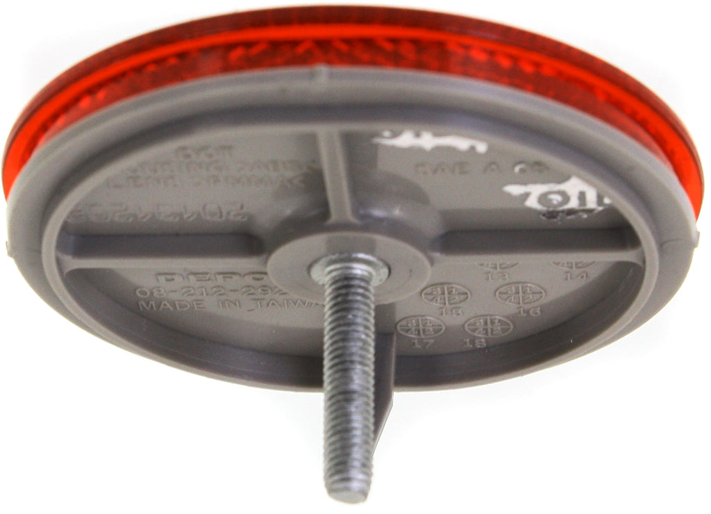 COROLLA 09-10/SIENNA 11-20 REAR SIDE MARKER LAMP RH=LH, Reflector, (Sienna, SE Model), (Corolla, North America Built Vehicle) - CAPA