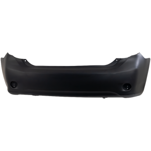 COROLLA 09-10 REAR BUMPER COVER, Primed, w/o Spoiler Holes, (Exc. S/XRS Models), North Built Vehicle