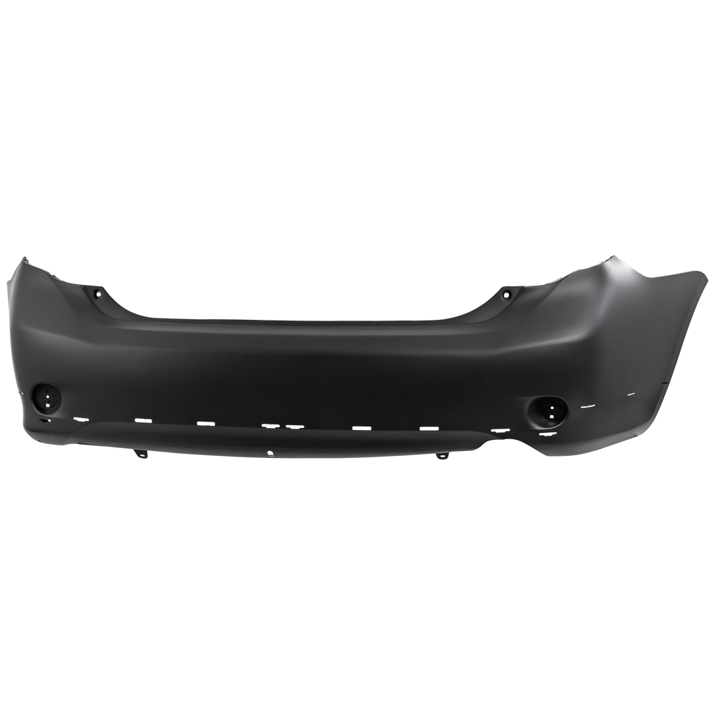 COROLLA 09-10 REAR BUMPER COVER, Primed, w/ Spoiler Holes, S/XRS Models, North America Built Vehicle