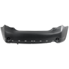 COROLLA 09-10 REAR BUMPER COVER, Primed, w/ Spoiler Holes, S/XRS Models, North America Built Vehicle