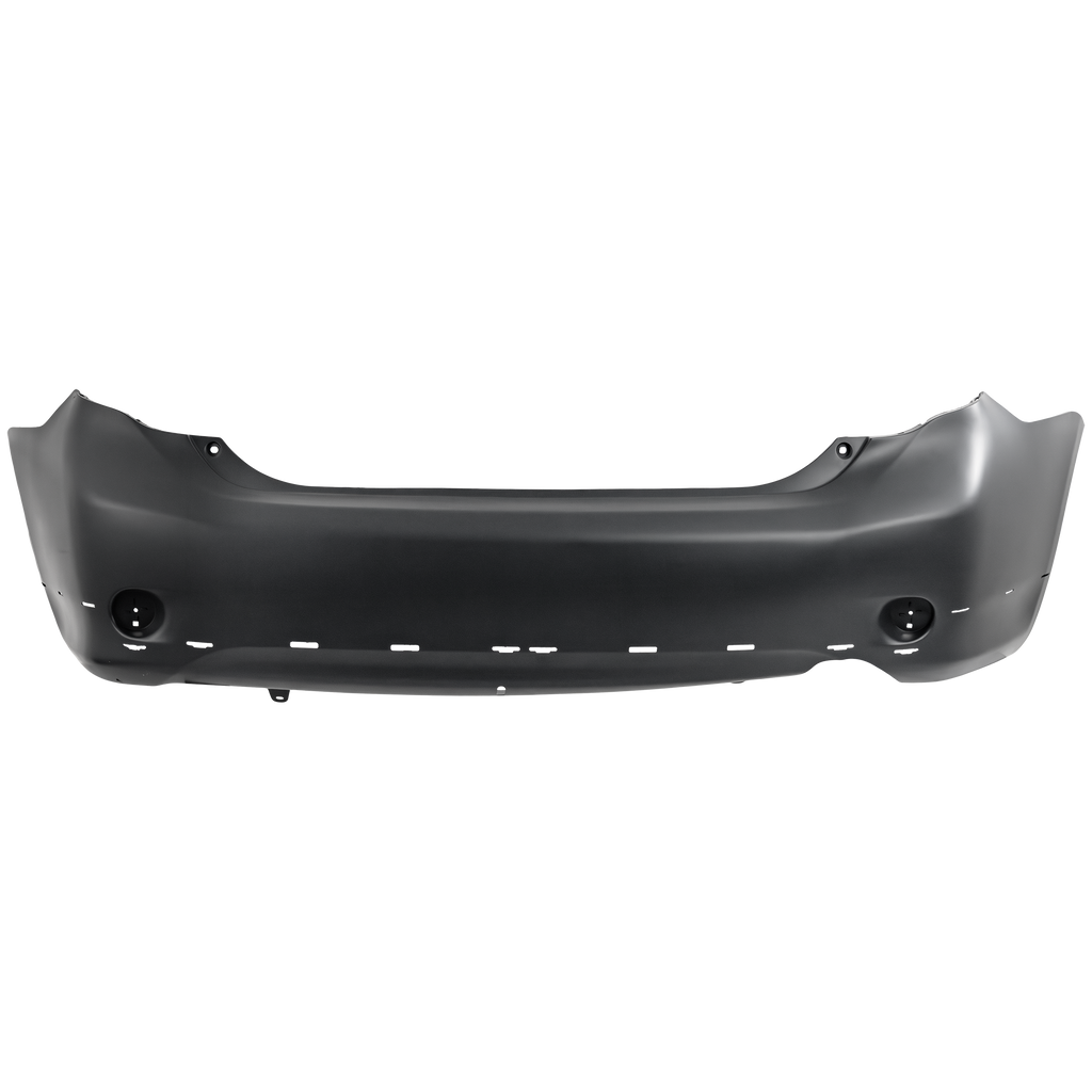 COROLLA 09-10 REAR BUMPER COVER, Primed, w/ Spoiler Holes, S/XRS Models, North America Built Vehicle