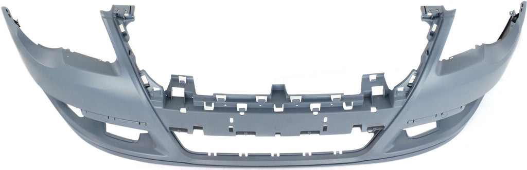 PASSAT 06-10 FRONT BUMPER COVER, Primed, w/o HLW and Parking Aid Sensor Holes, and Park Assist System