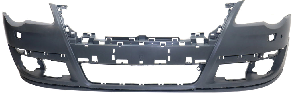 PASSAT 06-10 FRONT BUMPER COVER, Primed, w/ HLW and Parking Aid Sensor Holes