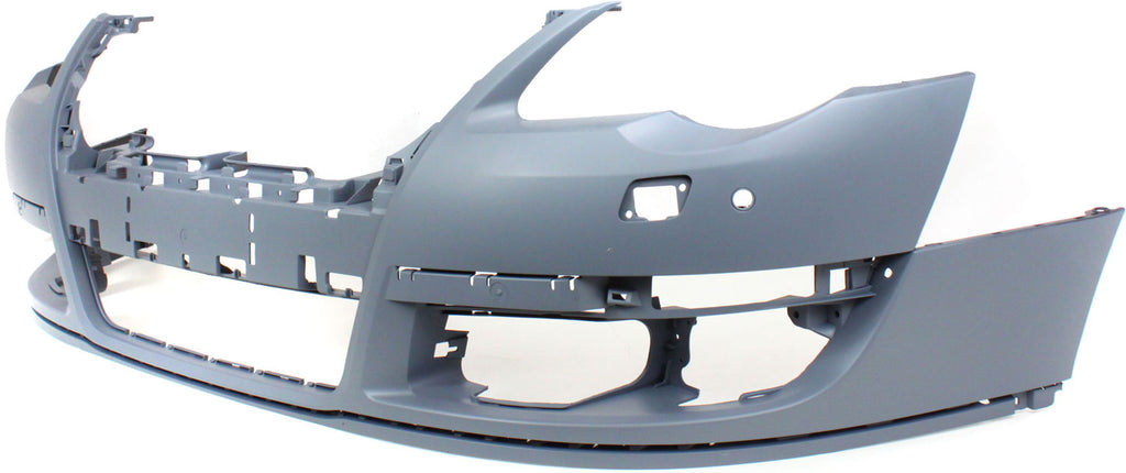 PASSAT 06-10 FRONT BUMPER COVER, Primed, w/o HLW Holes, w/ Parking Aid Snsr Holes