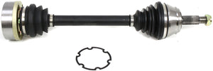 CABRIOLET 85-93 FRONT CV AXLE ASSEMBLY LH, New
