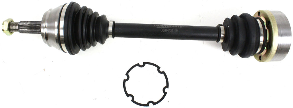 CABRIOLET 85-93 FRONT CV AXLE ASSEMBLY LH, New