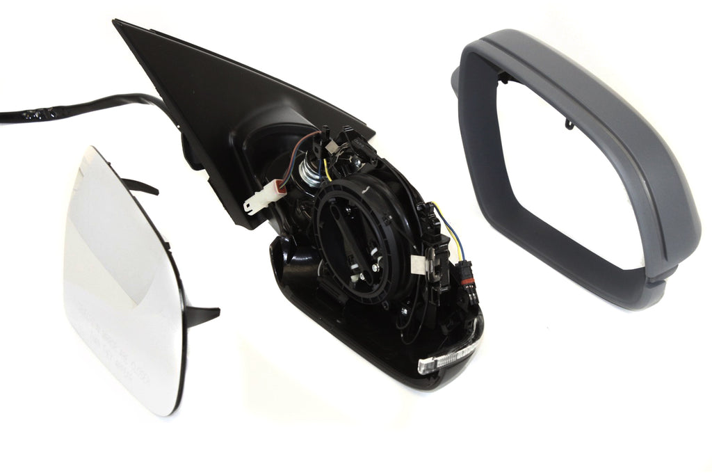 A4/S4 10-11 MIRROR RH, Power, Manual Folding, Heated, Paintable, w/o Memory, w/ Signal Light, w/o Auto-Dimming and Memory, w/o Lane Change Assist, Sedan/Wagon