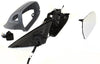 A4/S4 10-11 MIRROR RH, Power, Manual Folding, Heated, Paintable, w/o Memory, w/ Signal Light, w/o Auto-Dimming and Memory, w/o Lane Change Assist, Sedan/Wagon