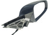 A3 06-08 MIRROR RH, Power, Manual Folding, Heated, Paintable, w/o Signal Light