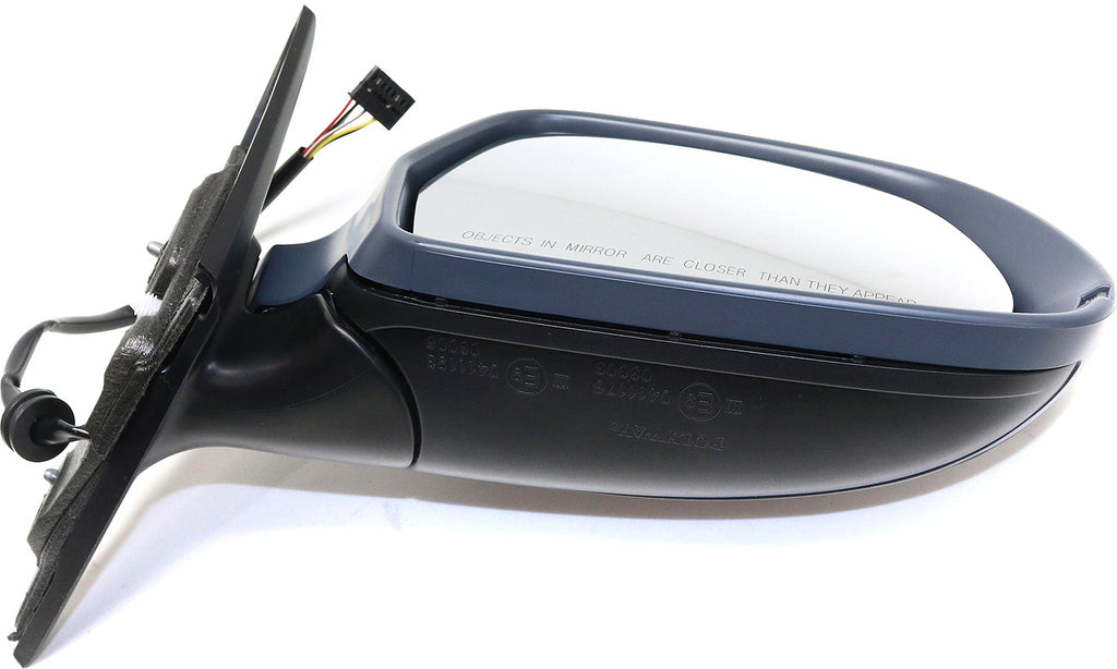 A5 QUATTRO/S5 08-08 MIRROR RH, Power, Manual Folding, Heated, Paintable, w/ Signal Light, w/o Memory, Coupe