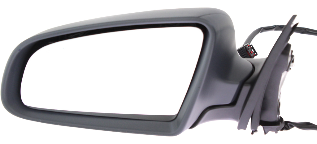 A6 05-08/S6 07-08 MIRROR LH, Power, Manual Folding, Heated, Textured, w/ Puddle Light