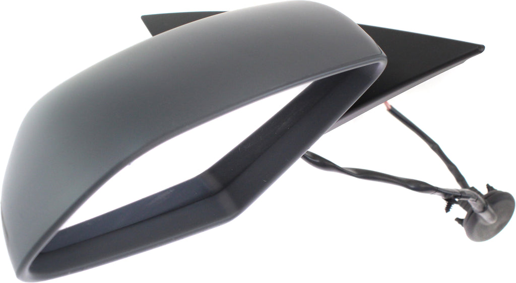 A6 05-08/S6 07-08 MIRROR LH, Power, Manual Folding, Heated, Textured, w/ Puddle Light