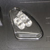 A6 05-08/S6 07-08 MIRROR LH, Power, Manual Folding, Heated, Textured, w/ Puddle Light