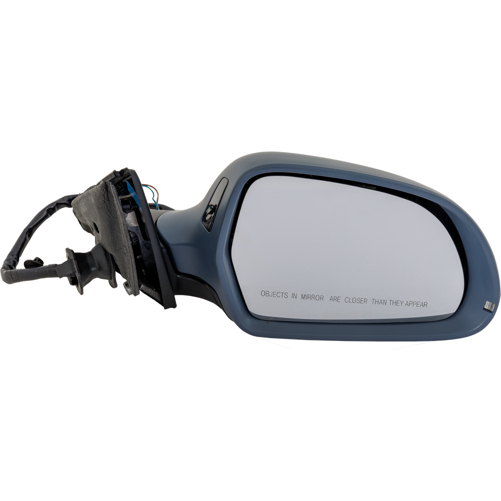 A4/S4 09-16 MIRROR RH, Power, Power Folding, Heated, Paintable, w/ Signal Light, w/o Auto-Dimming and Memory, w/ BSD, (A4 ALLROAD 13-16)