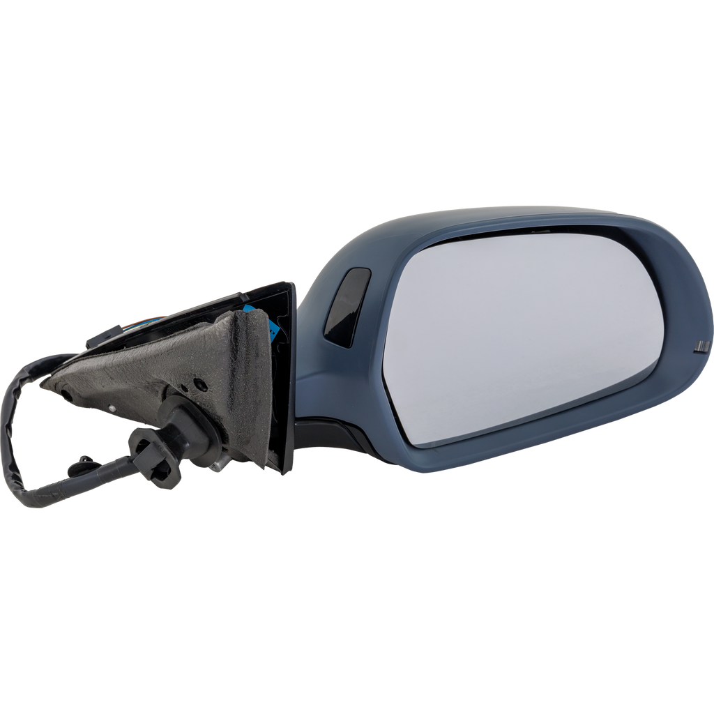 A4/S4 09-16 MIRROR RH, Power, Power Folding, Heated, Paintable, w/ Signal Light, w/o Auto-Dimming and Memory, w/ BSD, (A4 ALLROAD 13-16)