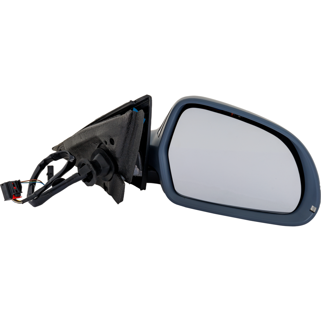 A4/S4 09-16 MIRROR RH, Power, Power Folding, Heated, Paintable, w/ Signal Light, w/o Auto-Dimming and Memory, w/ BSD, (A4 ALLROAD 13-16)