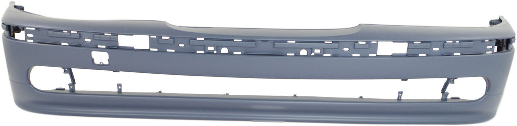 5-SERIES 01-03 FRONT BUMPER COVER, Primed, w/o HLW Holes, w/ Molding Holes, 525i/530i/540i Models
